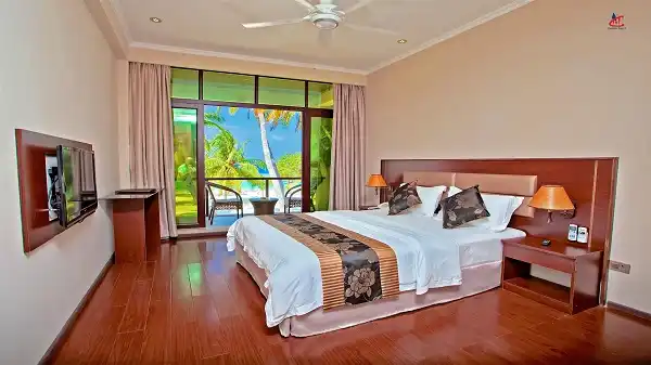 Kaani Beach Hotel seaview room, Maafushi