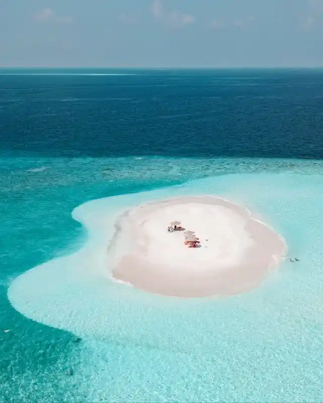 Sandbank in Maldives