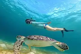 Snorkeling in Maldives in February