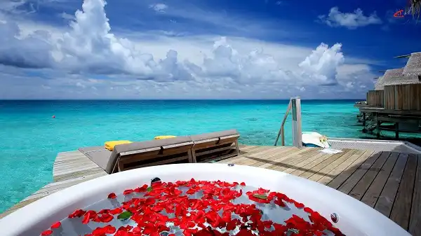 centara rasfushi island premium deluxe spa water villa