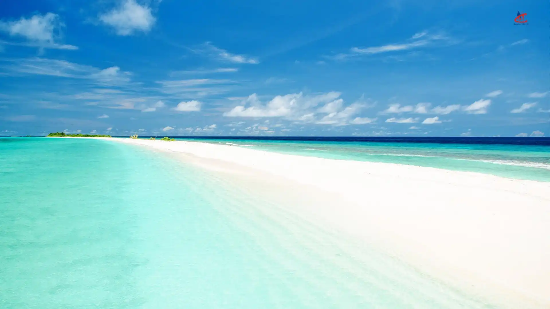 Beautiful beach in Maldives