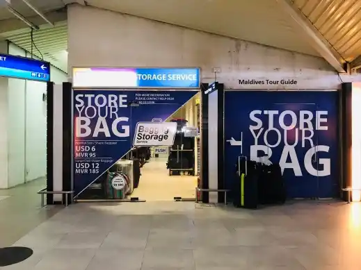 Maldives International Airport luggage storage