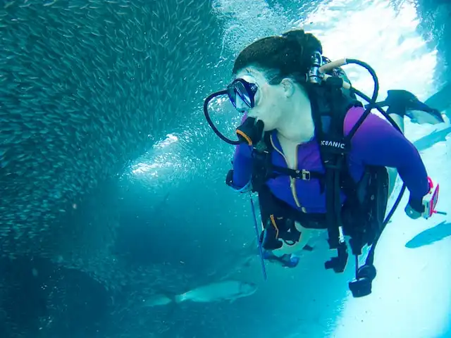 Kuda Giri dive site in Maldives