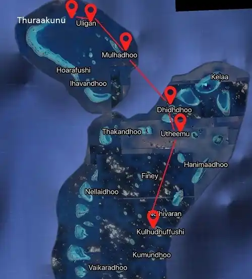 Maldives province ferry schedule
