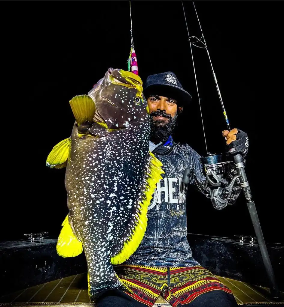 Fishing in Maldives in July