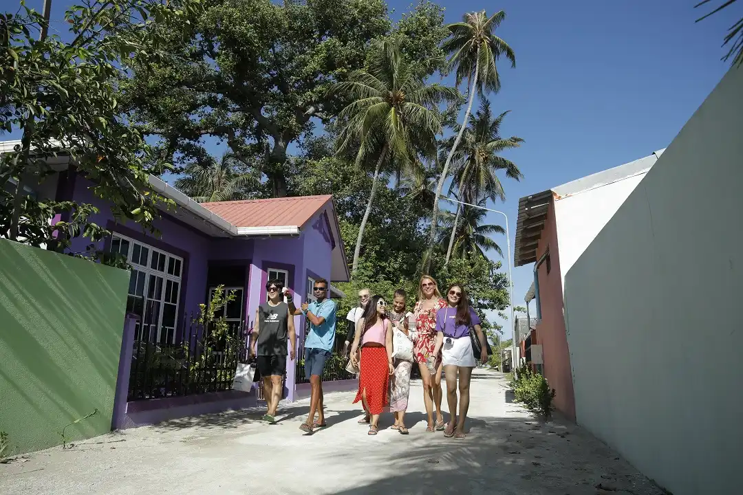 Local island visits in Maldives in August