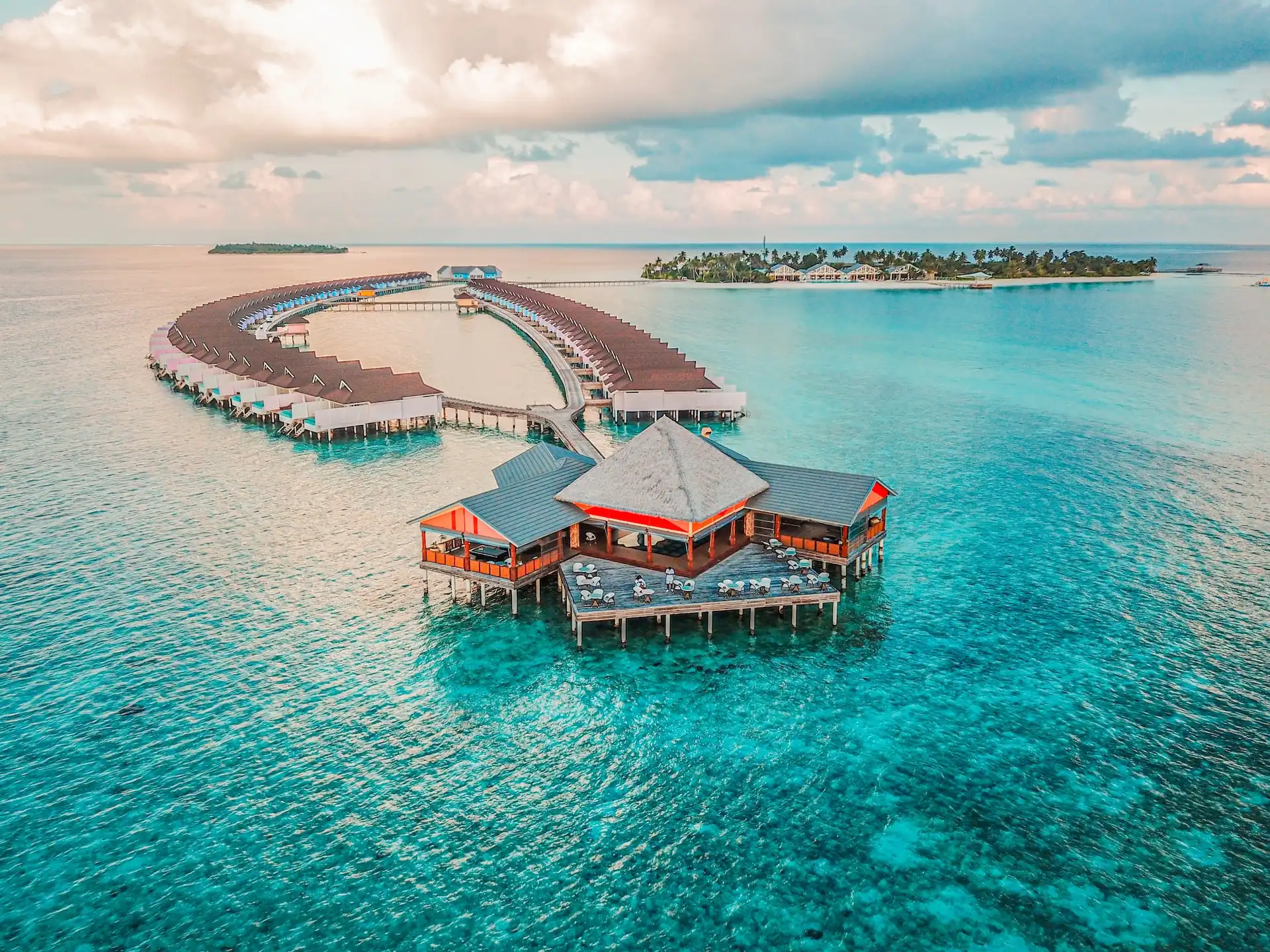 Fuvahmulah Island in Maldives
