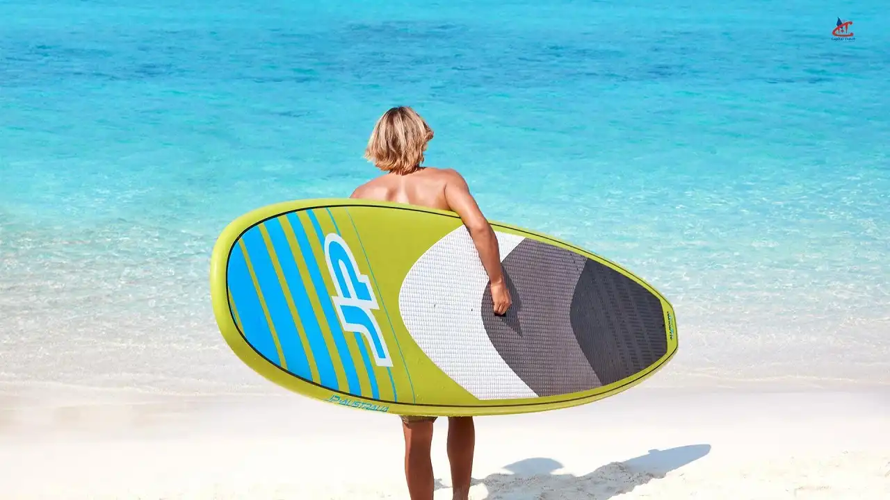 Surfing in Maldives
