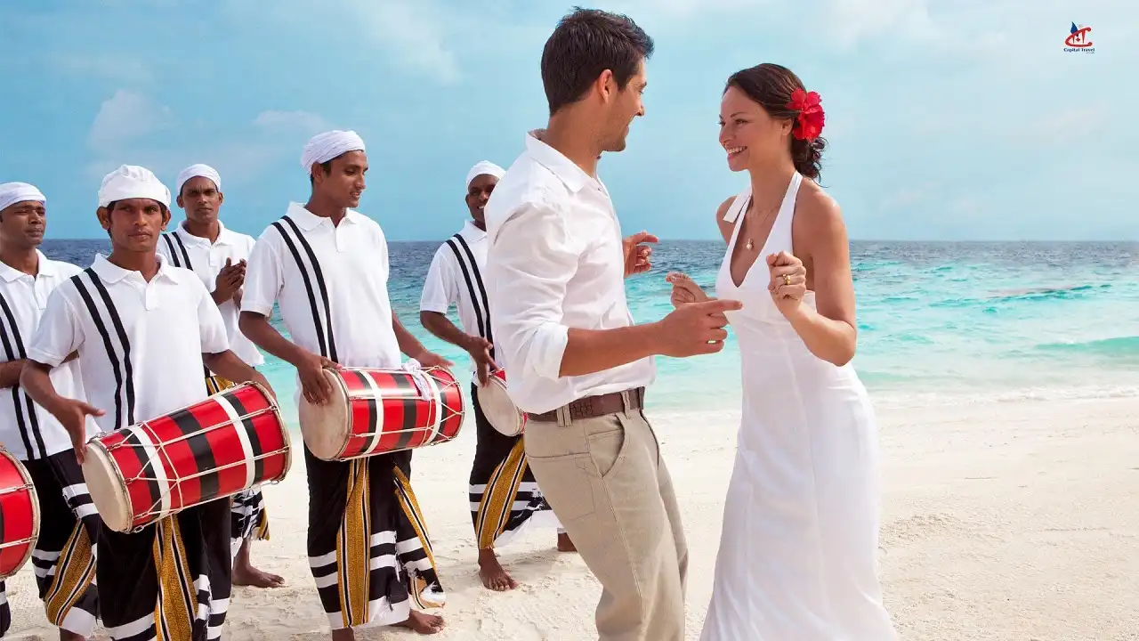 Boduberu performance in Maldives