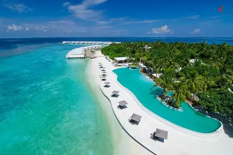 Maldives island Resort Amilla Fushi
