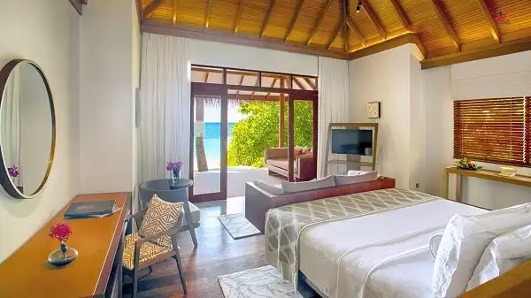 Baros Maldives deluxe villa