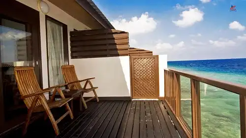 embudu village resort water villa
