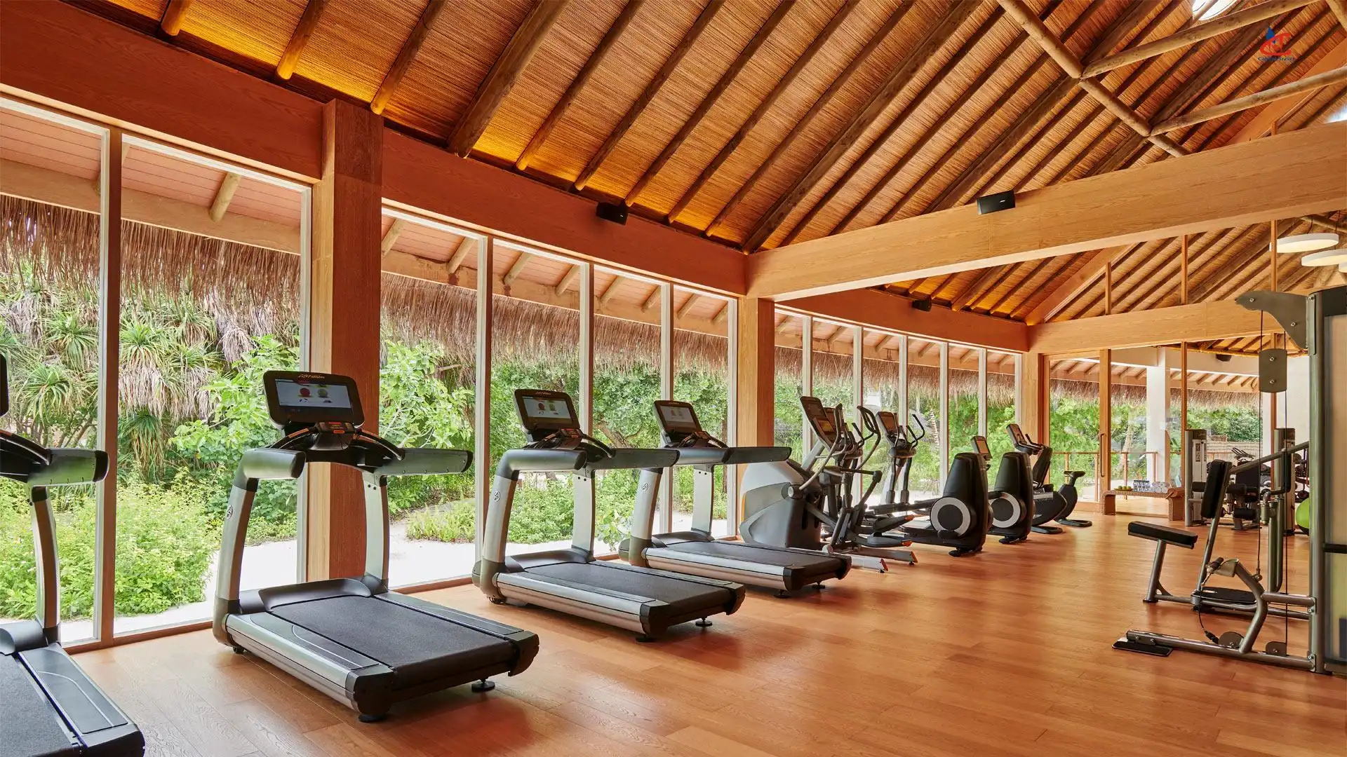 Fairmont Maldives Sirru Fen Fushi Gym