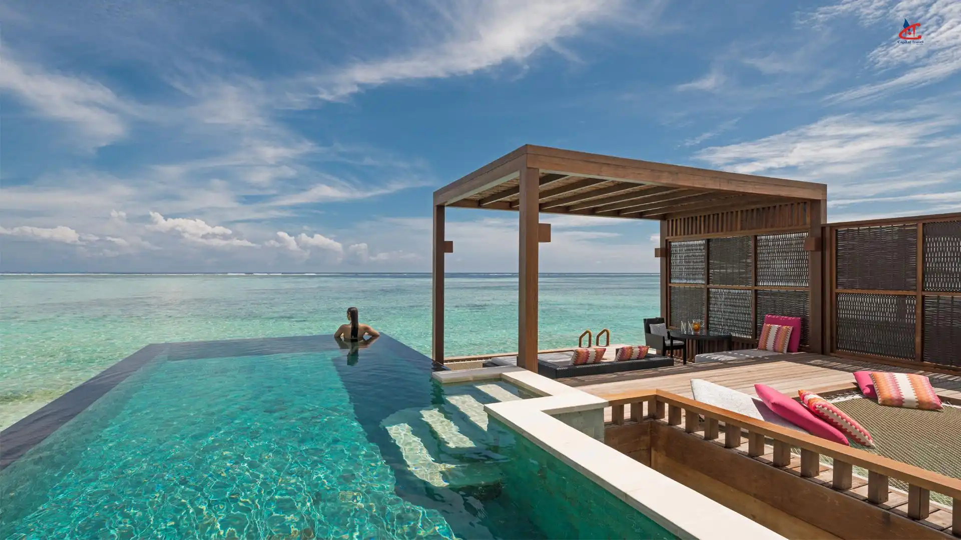 Four Seasons Kuda Huraa overwater bungalow
