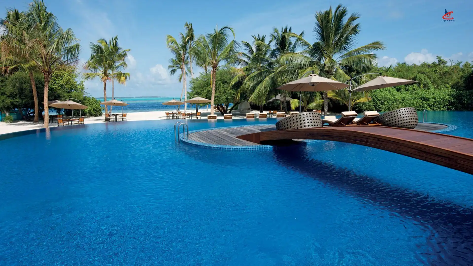 Hideaway Beach Resort and Spa Maldives Island Pool