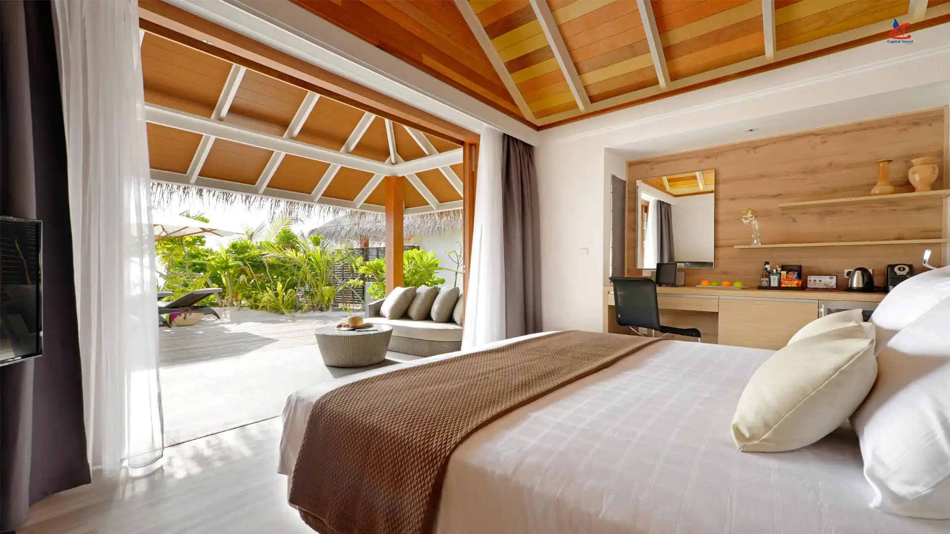 Kandolhu Maldives Island Resort Beach Villa