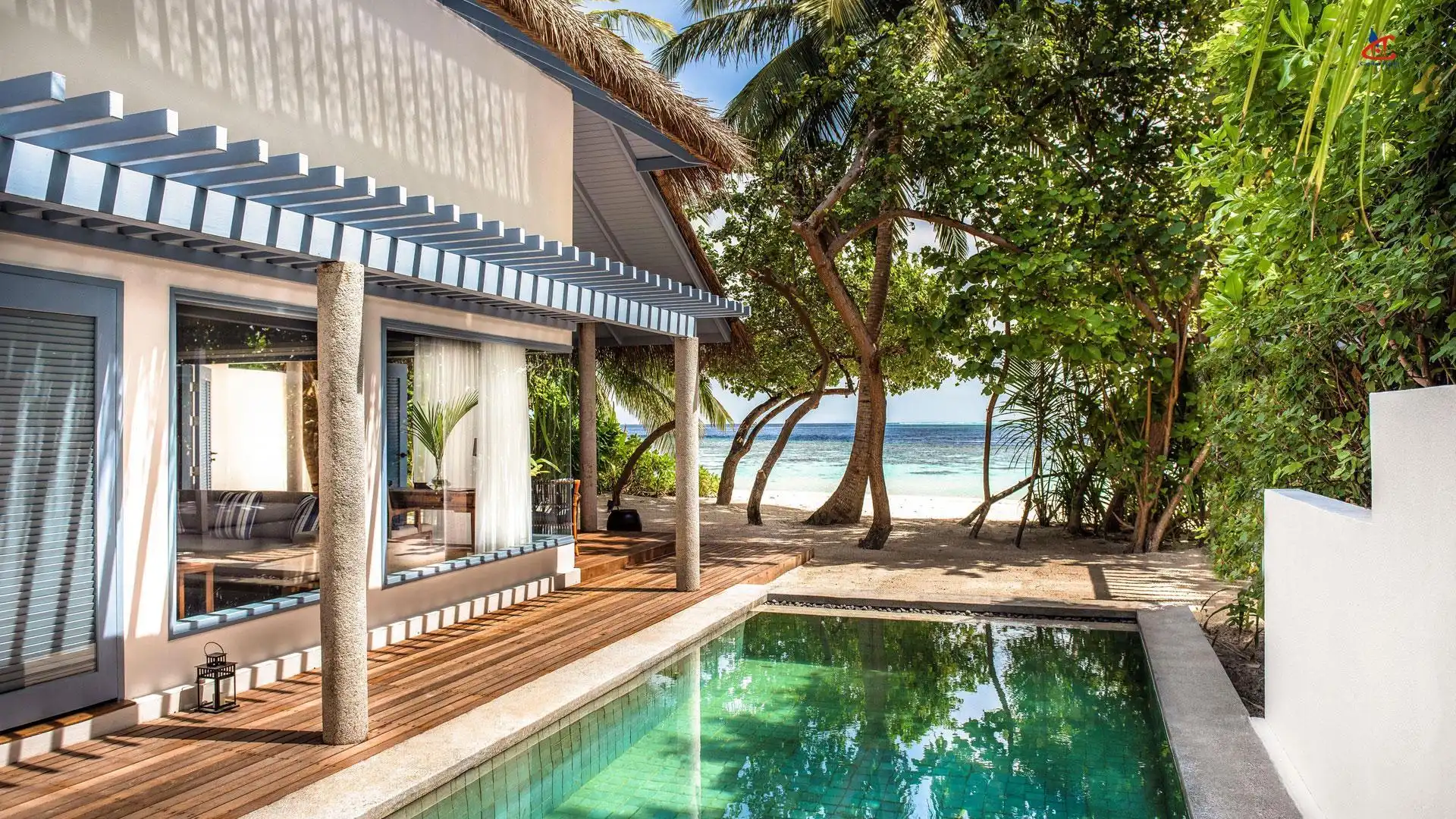 Raffles Maldives Meradhoo Resort Beach Villa