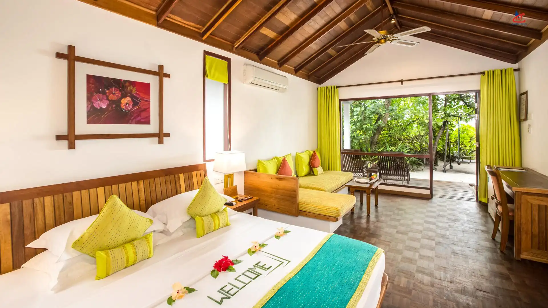 Reethi Beach Resort Maldives Deluxe Villa1