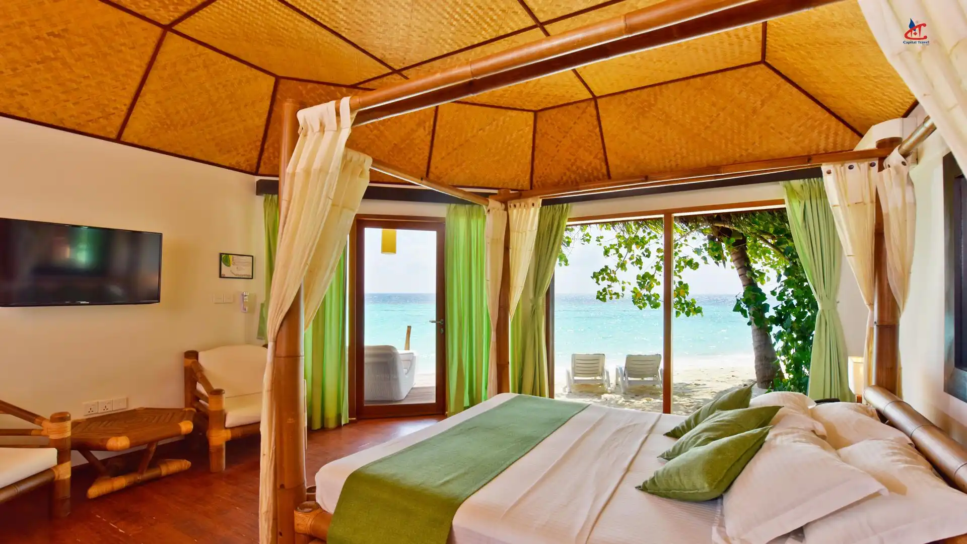 Safari Island Resort and Spa Maldives Beach Bungalow