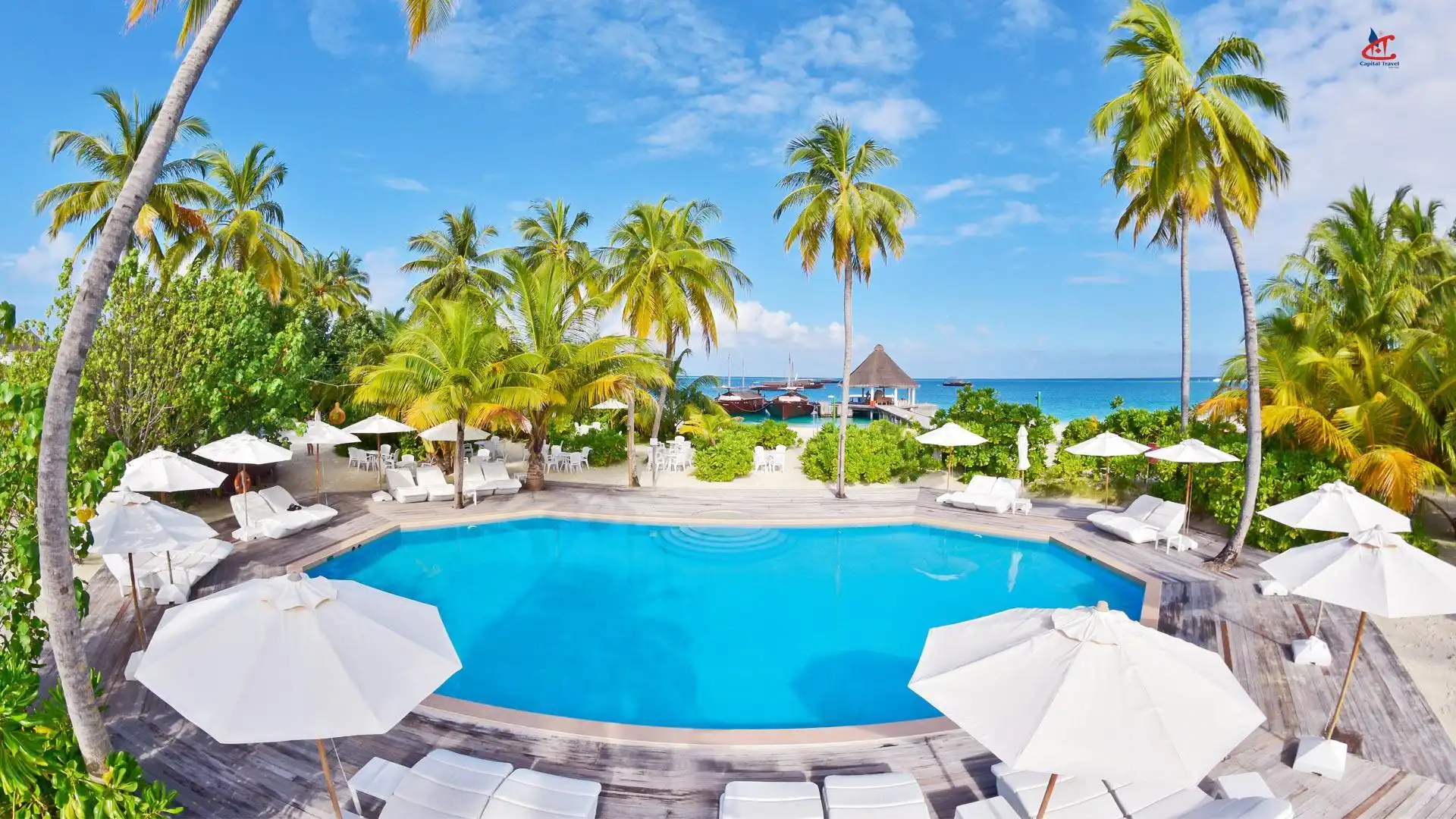 Safari Island Resort Maldives Pool