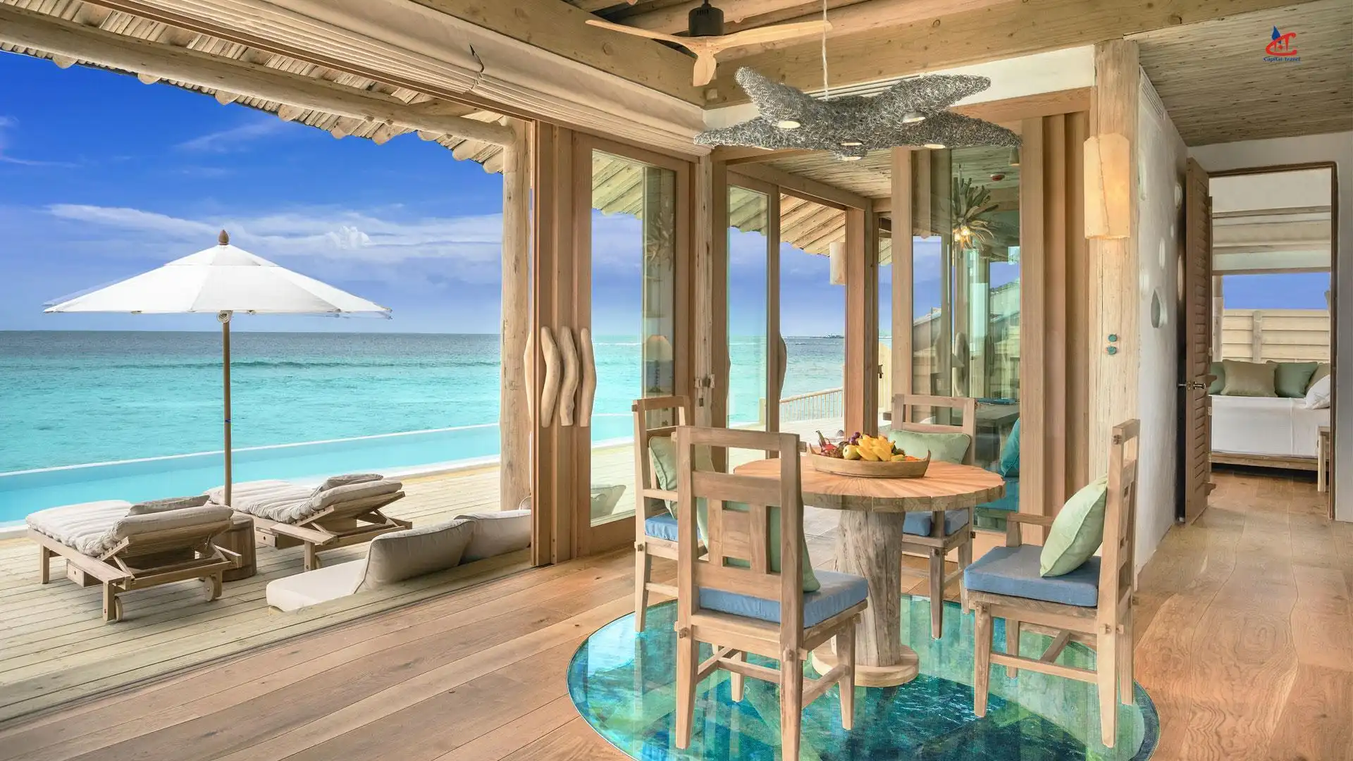 Soneva Fushi one-bedroom water retreat