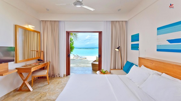 summer island maldives beach room