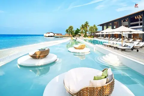 The Westin Maldives Miriandhoo Resort Pool Baa Atoll