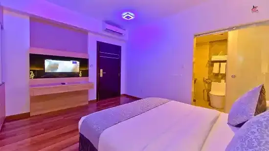 arean beach maafushi standard room