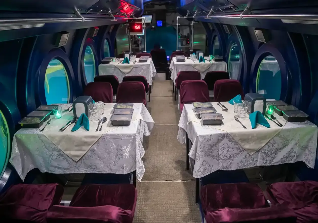 Deepsea restaurant maldives whale submarine