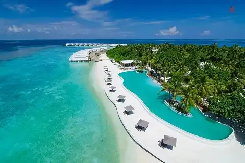 Maldives island Resort Amilla Fushi