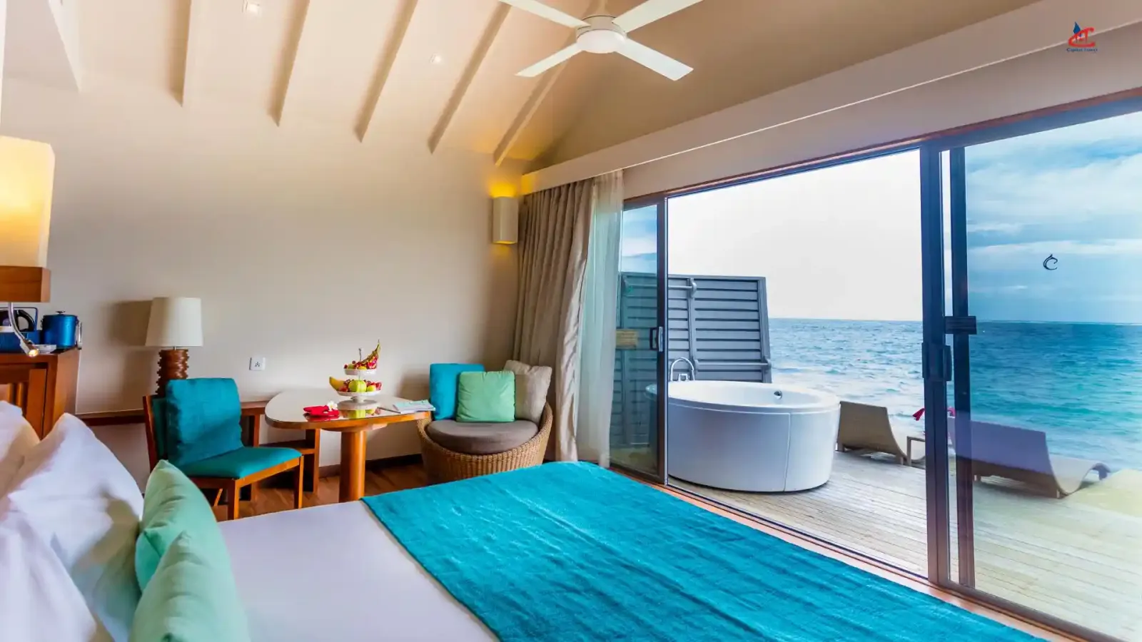 centara rasfushi island deluxe spa water villa