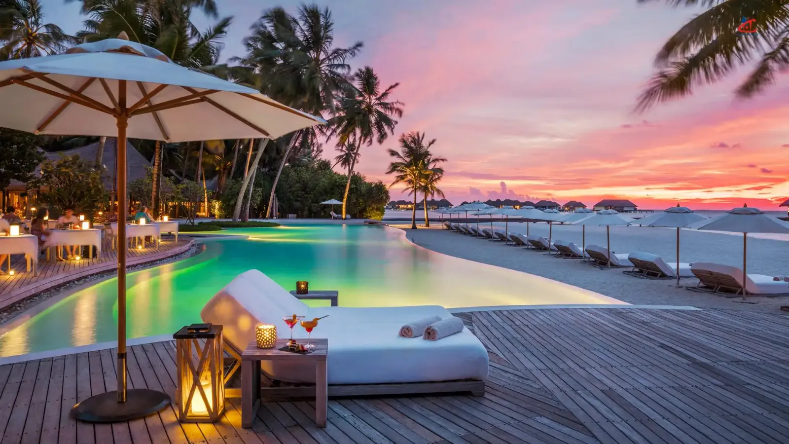 COMO Maalifushi Island Resort Maldives pool