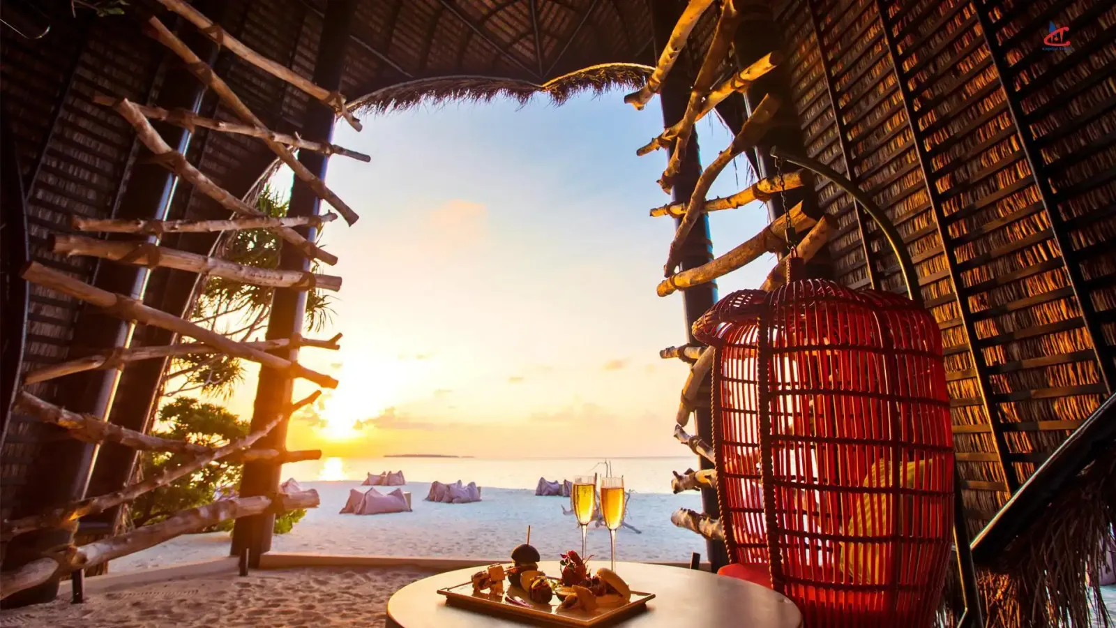 Dhigali Maldives Luxury Island Resort Beach