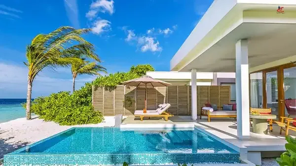 Dhigali Maldives Resort Beach Pool Villa
