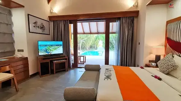 Dhigufaru Island Resort Maldives Veli Beach Pool Villa