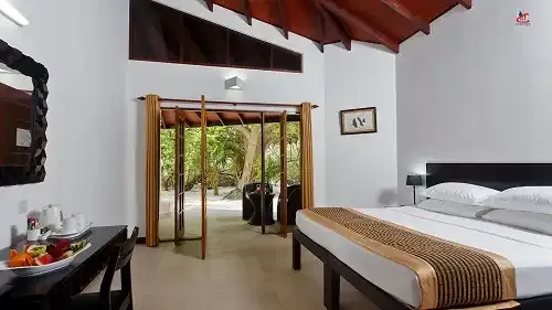 embudu village resort beach room