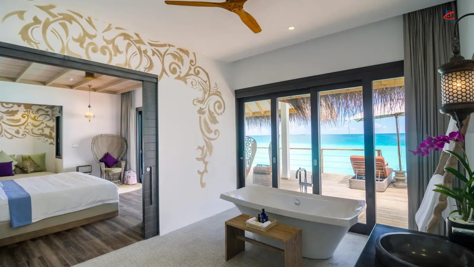 Finolhu Baa Atoll Maldives Lagoon Villa