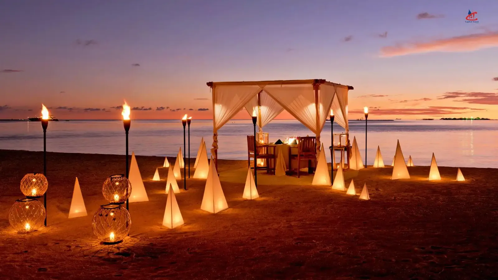 Grand Park Kodhipparu Maldives Island Dinner