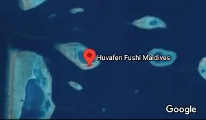 huvafenfushi island map
