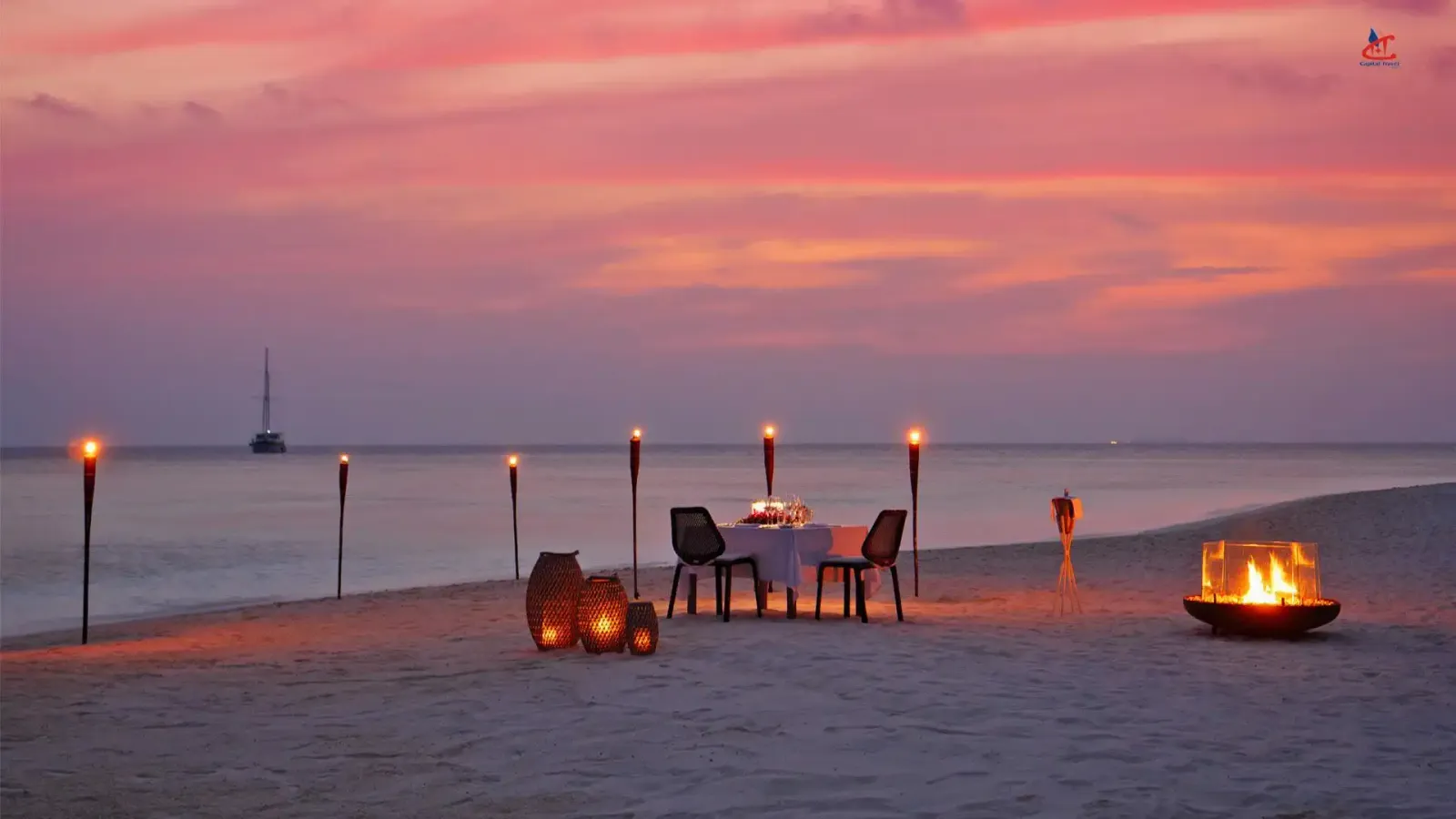 Kandolhu Maldives Island Resort Dinner