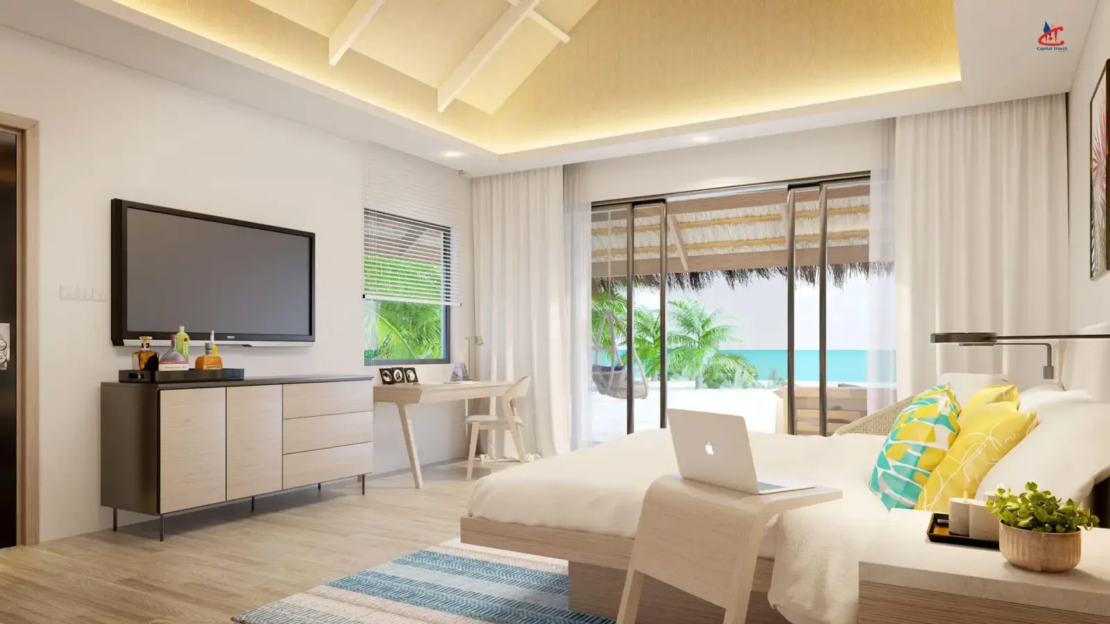 NOVA Maldives Island Beach Pool Villa