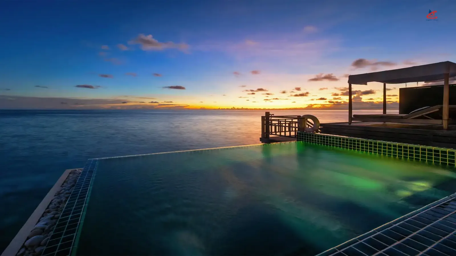 Outrigger Konotta Maldives Resort Over Waterl Villa Pool