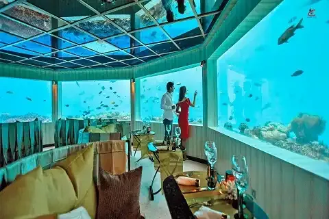 OZEN LIFE MAADHOO Maldives Under Water Restaurant South Male Atoll