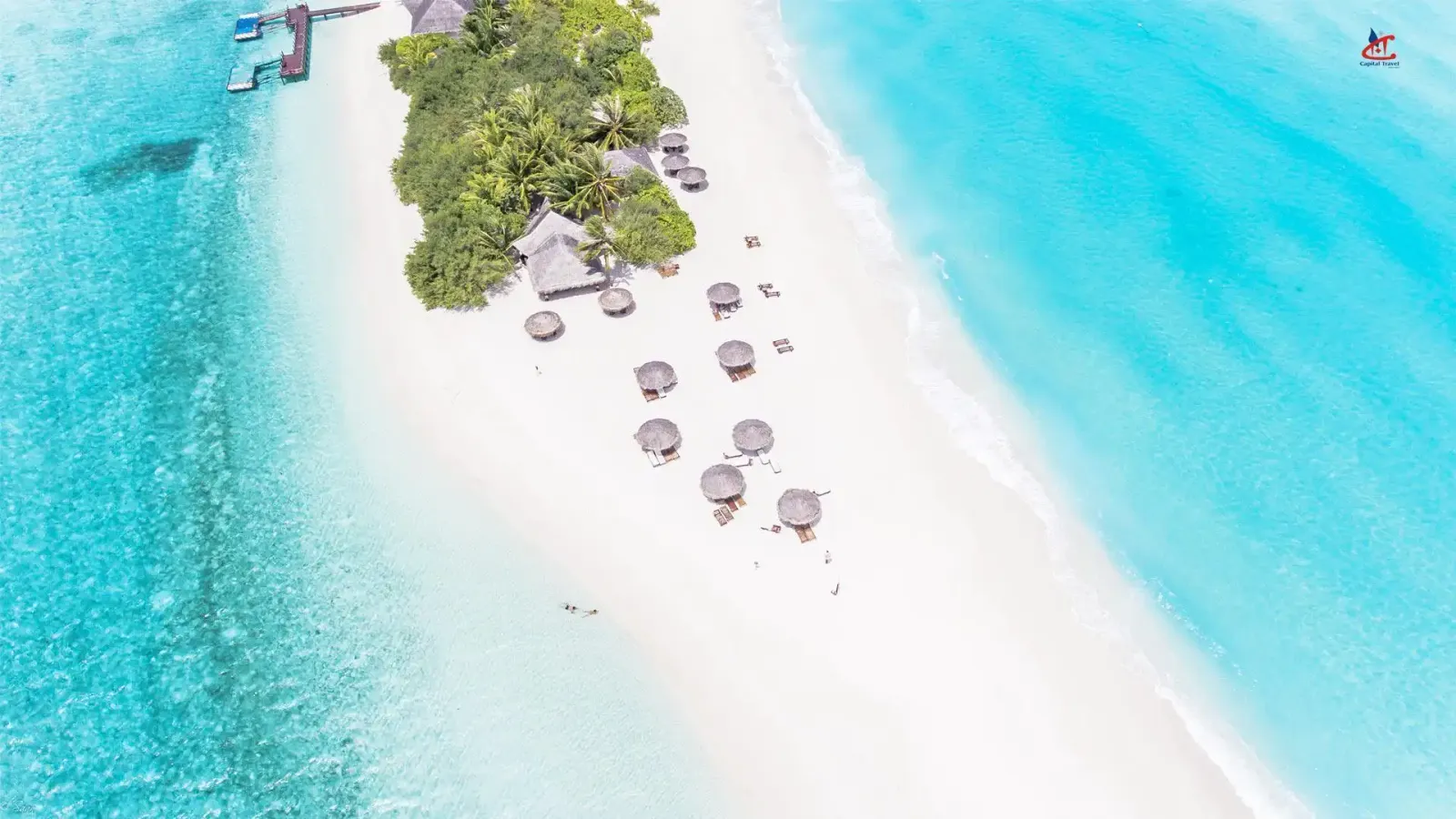 Palm Beach Island Resort and Spa Maldives Beach