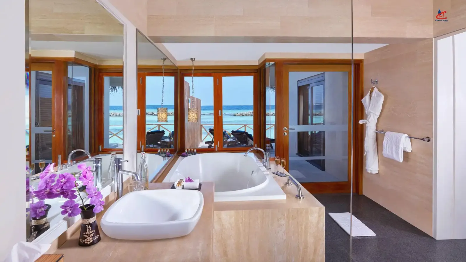 Taj Coral Reef Resort and Spa Premium Water Villa