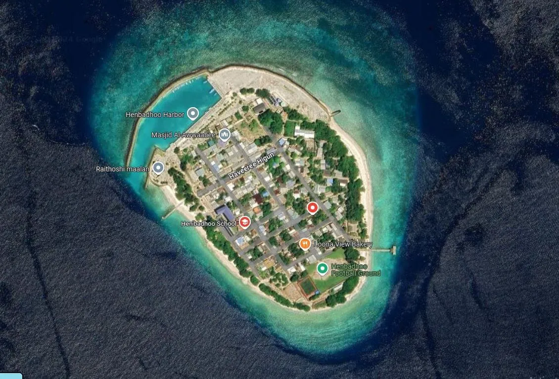 noonu Henbandhoo island