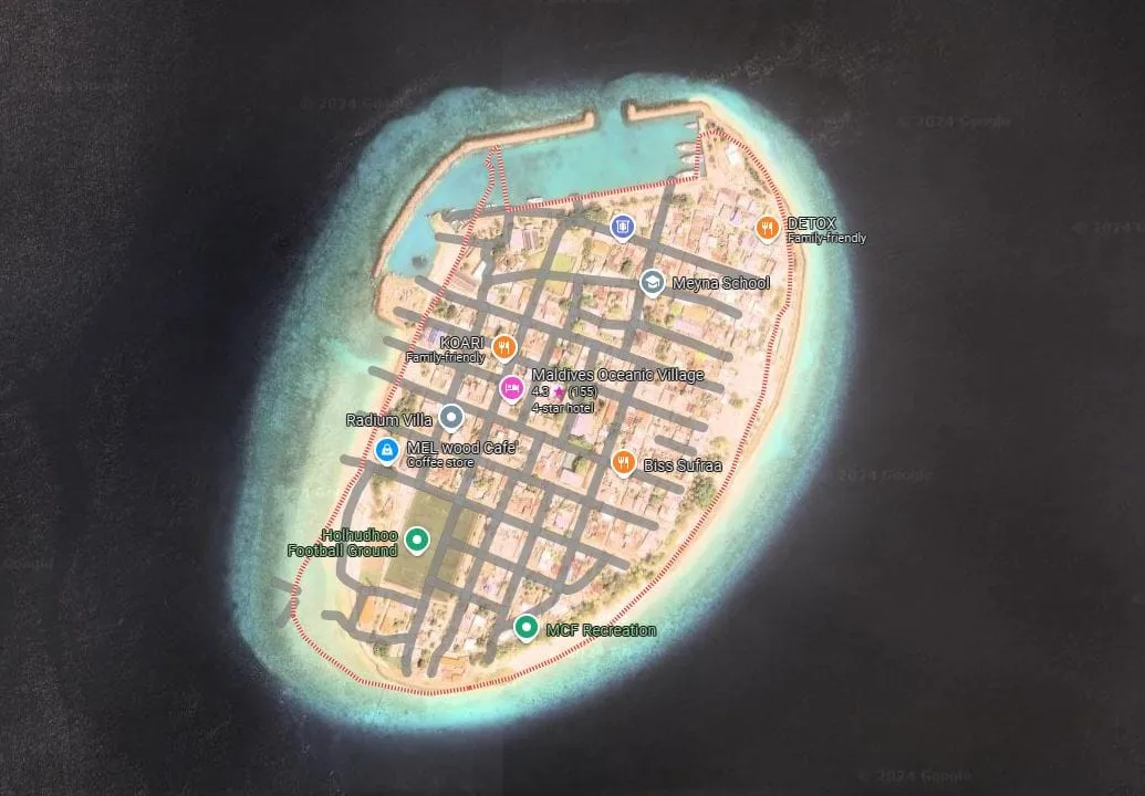 noonu Holhudhoo island