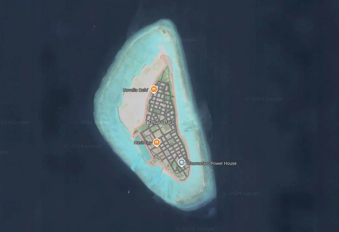 raa Dhuvaafaru island