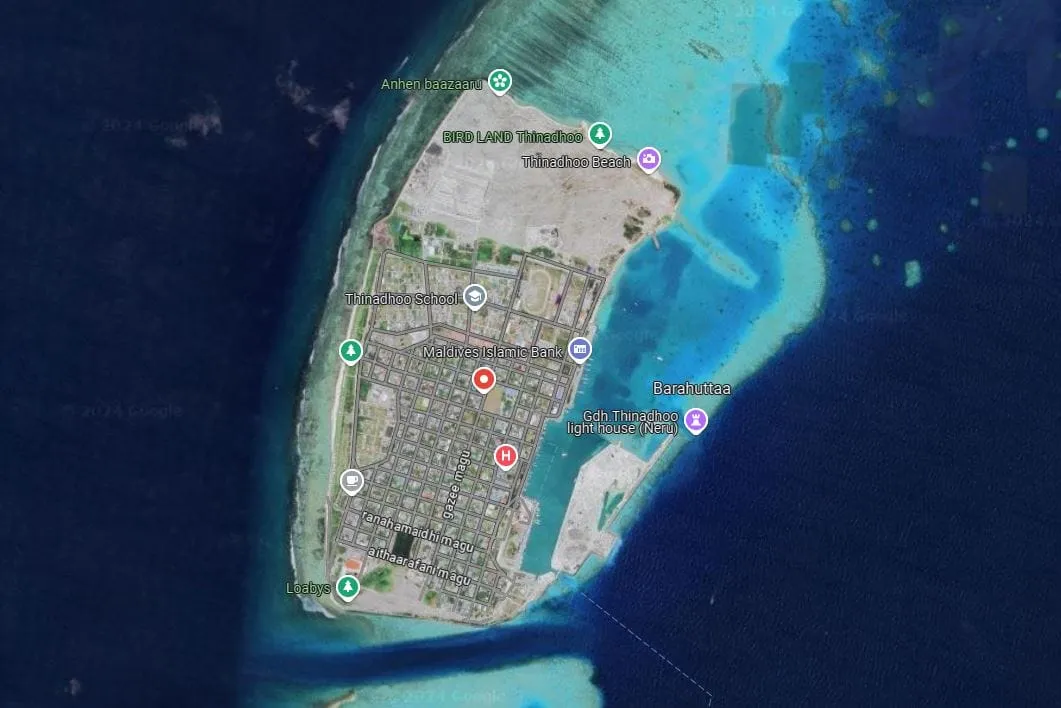gaafu dhaalu Thinadhoo maldives