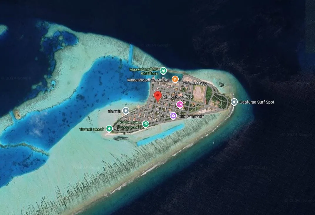 dhaalu Maaenboodhoo maldives